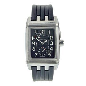 Jaeger-LeCoultre Reverso Steel Grey Dial 28mm Manual Wind Mens Watch Q2948601